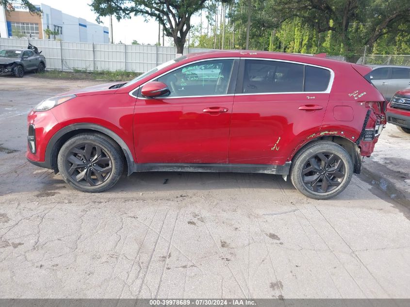 2022 Kia Sportage Lx VIN: KNDPM3AC9N7947047 Lot: 39978689