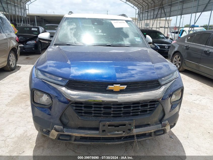 2022 Chevrolet Trailblazer Fwd Activ VIN: KL79MVSL6NB072765 Lot: 39978690