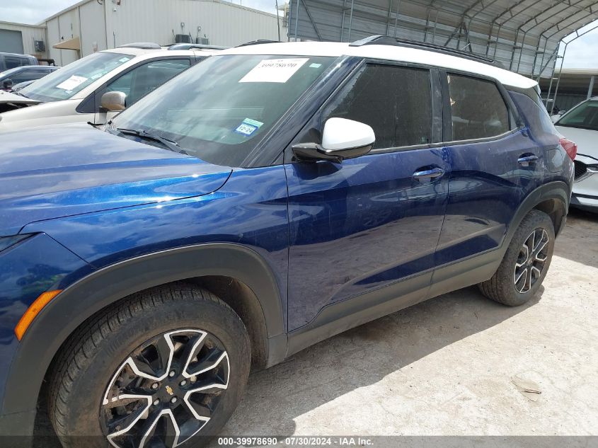 2022 Chevrolet Trailblazer Fwd Activ VIN: KL79MVSL6NB072765 Lot: 39978690