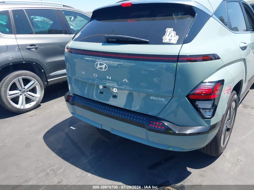 2024 Hyundai Kona Electric Limited VIN: KM8HE3A66RU004189 Lot: 39978700