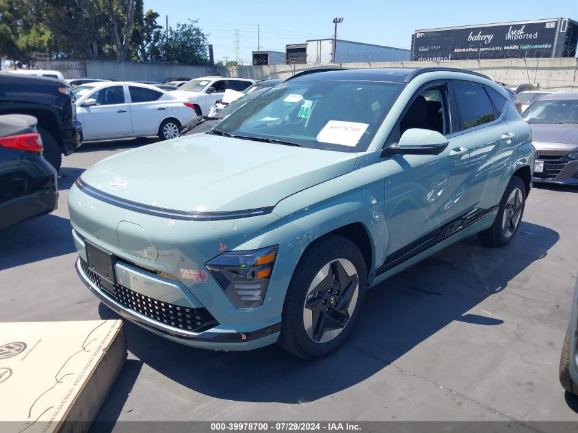 2024 Hyundai Kona Electric Limited VIN: KM8HE3A66RU004189 Lot: 39978700