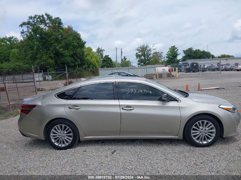 2013 Toyota Avalon Hybrid Limited VIN: 4T1BD1EB6DU016033 Lot: 39978702