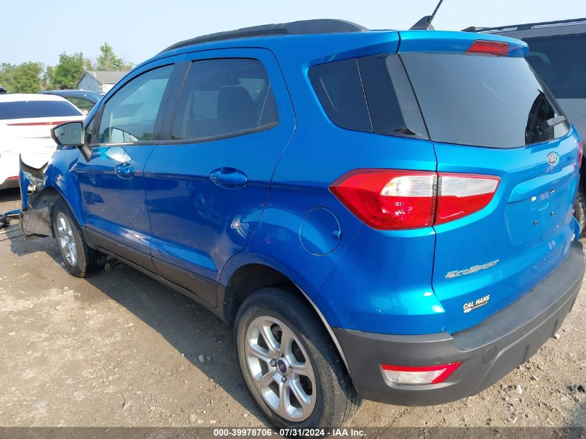 2020 Ford Ecosport Se VIN: MAJ6S3GL4LC325748 Lot: 39978706