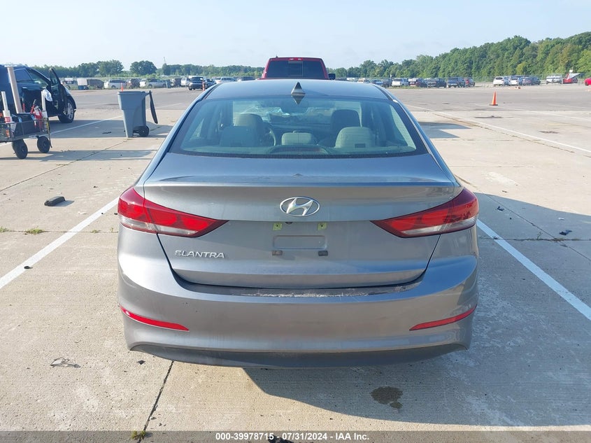 VIN KMHD84LF4JU498808 2018 HYUNDAI ELANTRA SEL