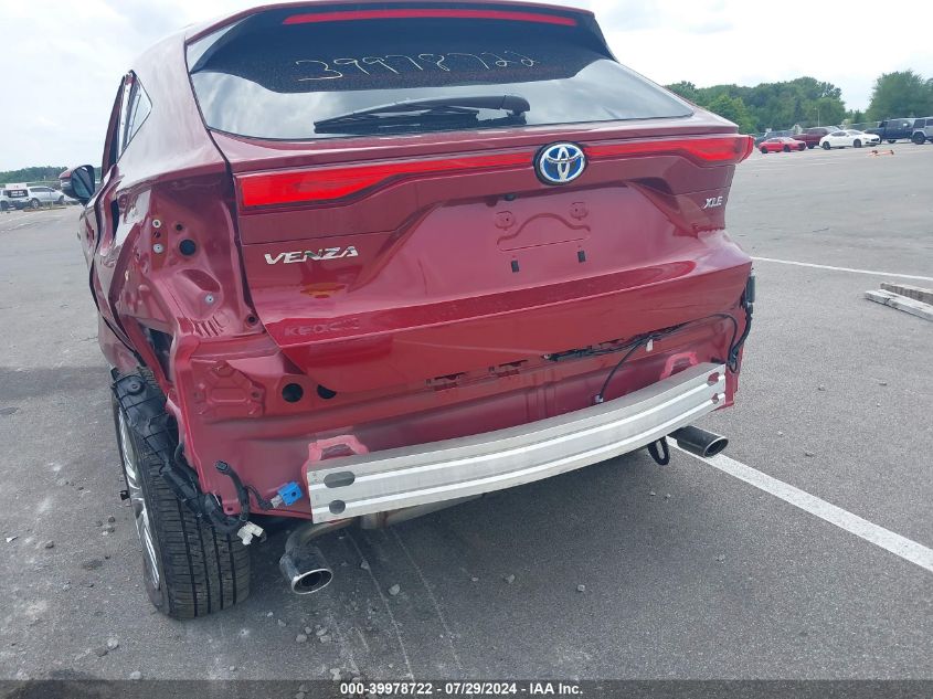 2024 Toyota Venza Xle VIN: JTEAAAAH5RJ177660 Lot: 39978722
