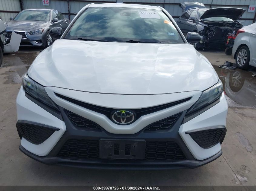 2021 Toyota Camry Se Nightshade Edition VIN: 4T1G11AK8MU469350 Lot: 39978726