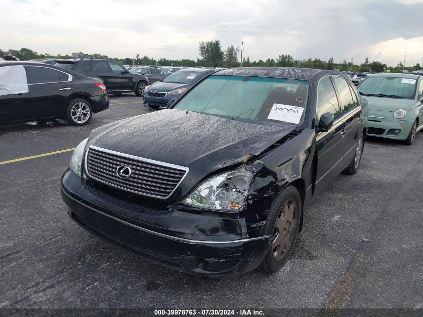 2003 Lexus Ls 430 VIN: JTHBN30F830092316 Lot: 39978763