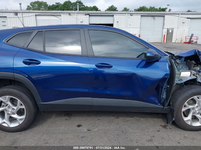 2024 Chevrolet Trax Fwd Sp VIN: KL77LFE26RC086197 Lot: 39978791