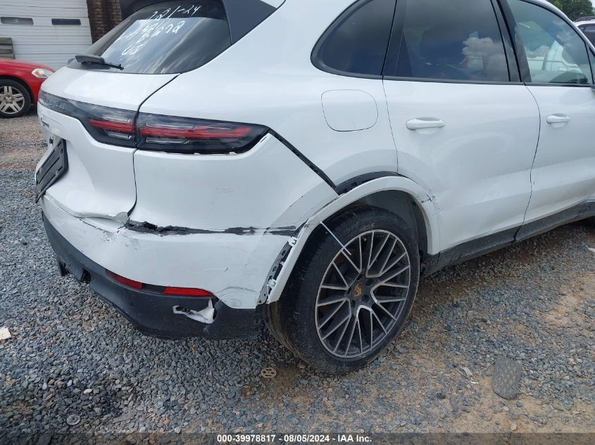 2019 Porsche Cayenne VIN: WP1AA2AY5KDA11782 Lot: 39978817