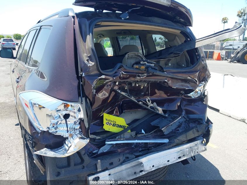 2012 Toyota Highlander VIN: 5TDZA3EH5CS020945 Lot: 39978840