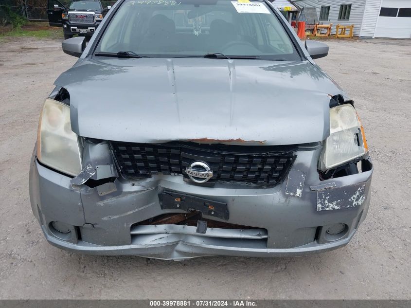 2009 Nissan Sentra 2.0 VIN: 3N1AB61E19L609807 Lot: 39978881