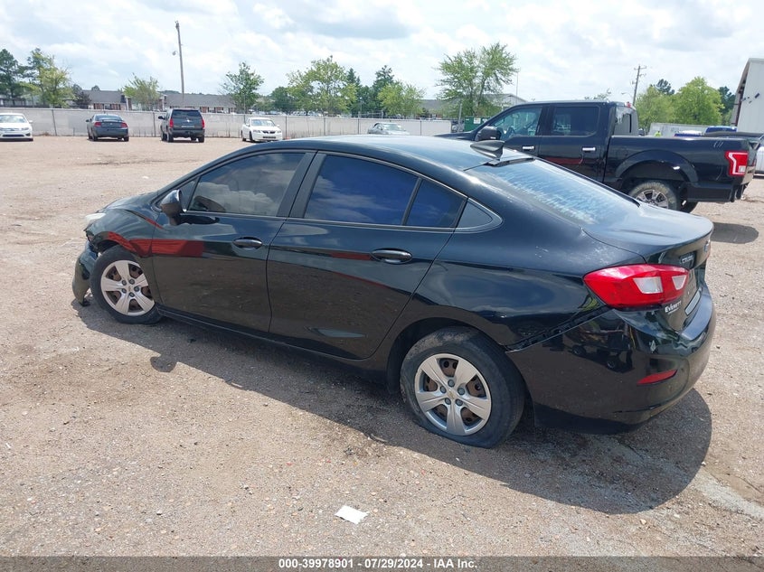 2017 CHEVROLET CRUZE VIN: 1G1BC5SM7H7161616