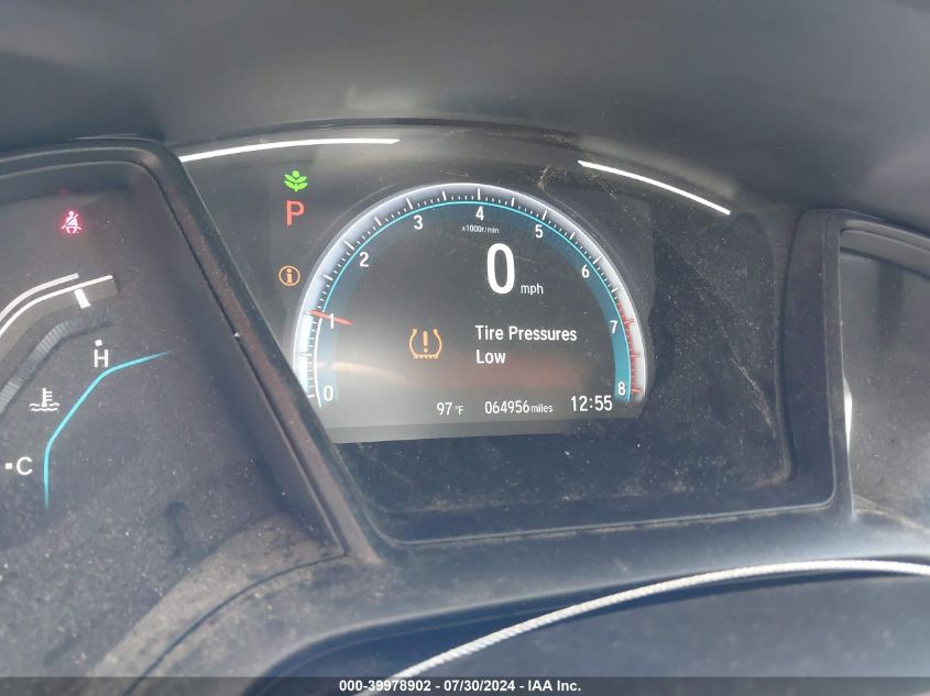 2019 Honda Civic Lx VIN: 2HGFC2F61KH514187 Lot: 39978902