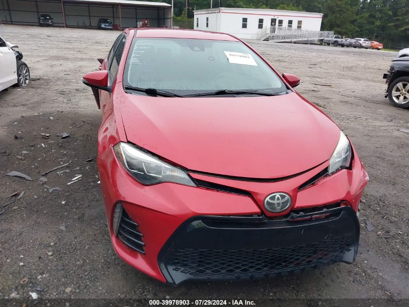 2017 Toyota Corolla Se VIN: 2T1BURHE2HC810104 Lot: 39978903