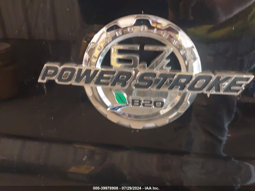 2011 Ford F350 Super Duty VIN: 1FT8W3BT2BEC23267 Lot: 39978908