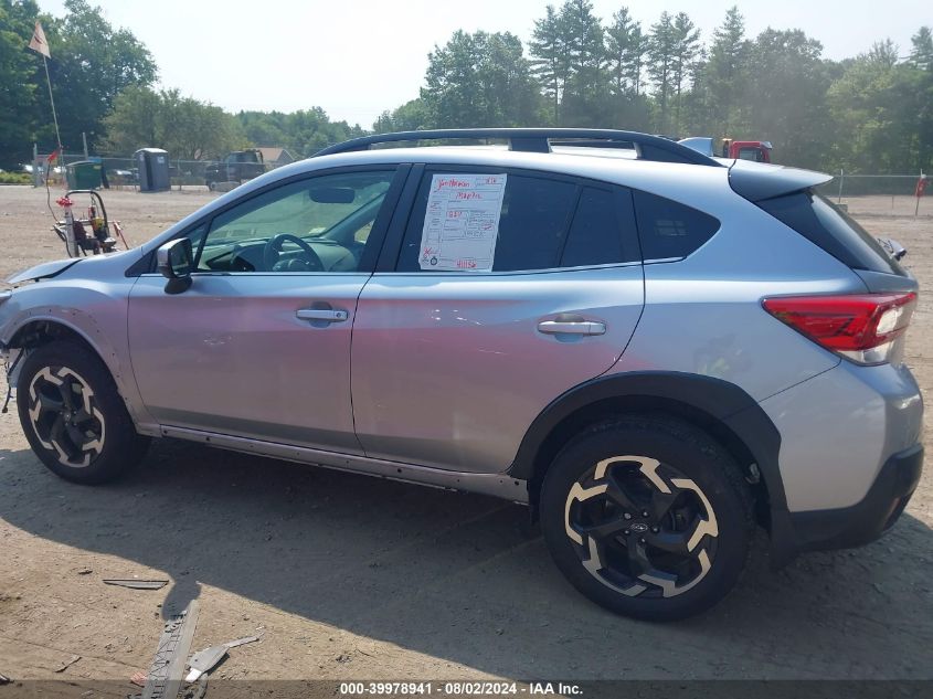 2022 Subaru Crosstrek Limited VIN: JF2GTHNC8N8215983 Lot: 39978941