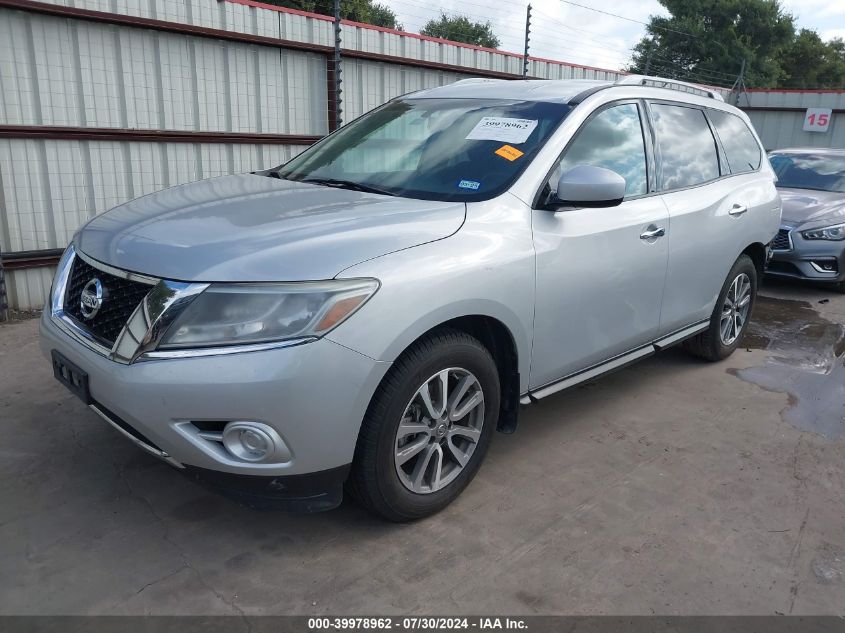 2015 Nissan Pathfinder S VIN: 5N1AR2MN7FC723181 Lot: 39978962