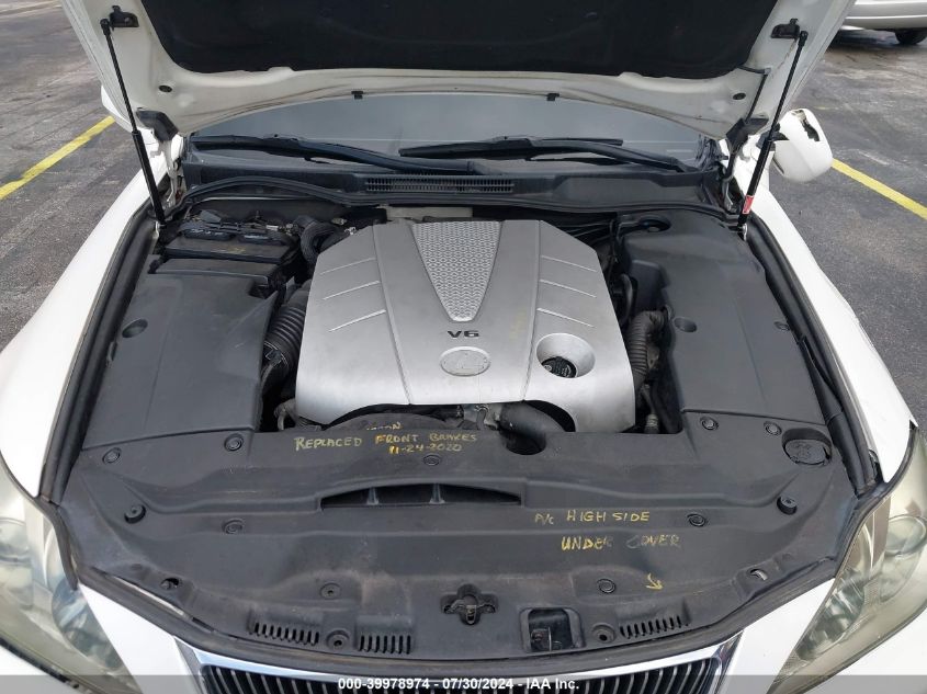 2006 Lexus Is 350 VIN: JTHBE262362004392 Lot: 39978974