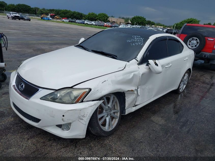 2006 Lexus Is 350 VIN: JTHBE262362004392 Lot: 39978974