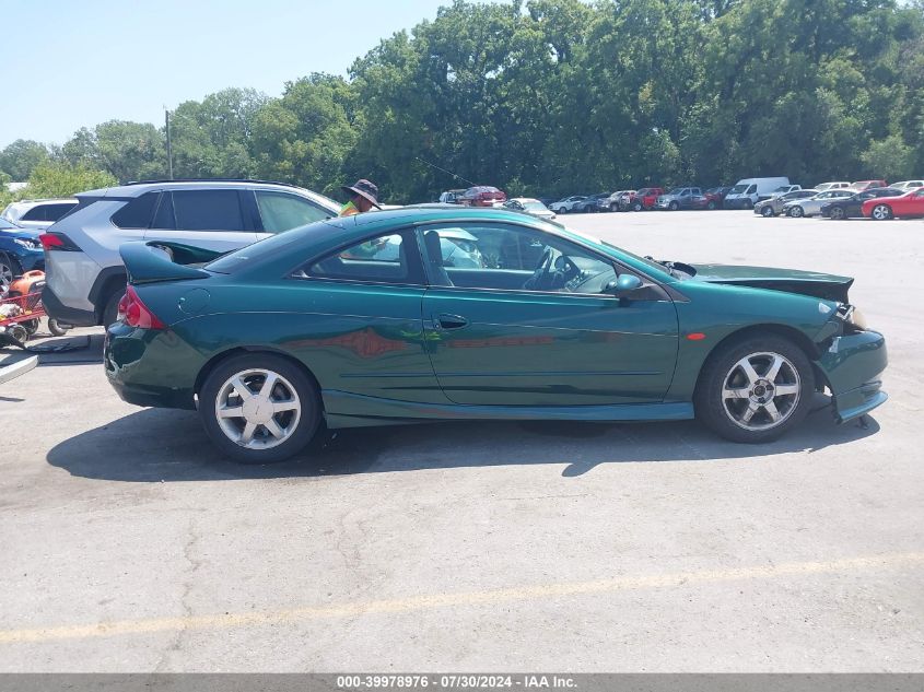 1999 Mercury Cougar V6 VIN: 1ZWFT61L2X5675321 Lot: 39978976