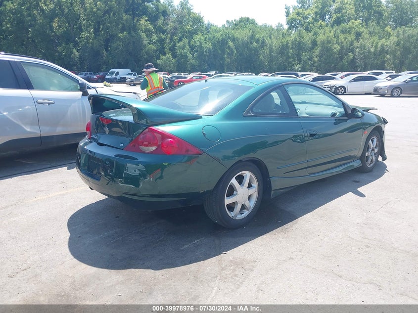 1999 Mercury Cougar V6 VIN: 1ZWFT61L2X5675321 Lot: 39978976