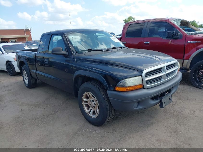 2004 Dodge Dakota VIN: 1D7GL12K54S589475 Lot: 39978977