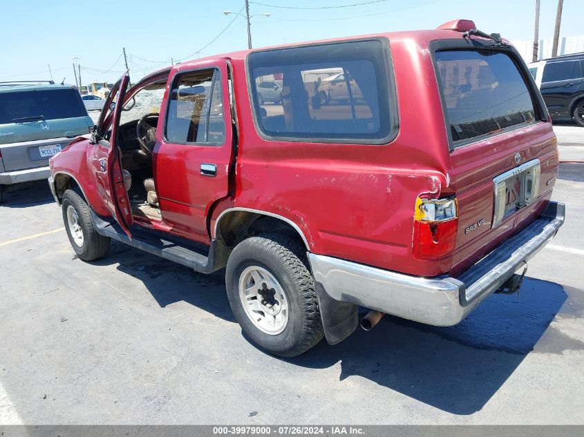 1994 Toyota 4Runner Vn29 Sr5 VIN: JT3VN29V9R0026177 Lot: 39979000