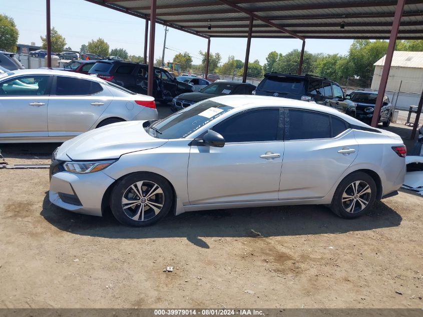 2020 Nissan Sentra Sv Xtronic Cvt VIN: 3N1AB8CV3LY228270 Lot: 39979014