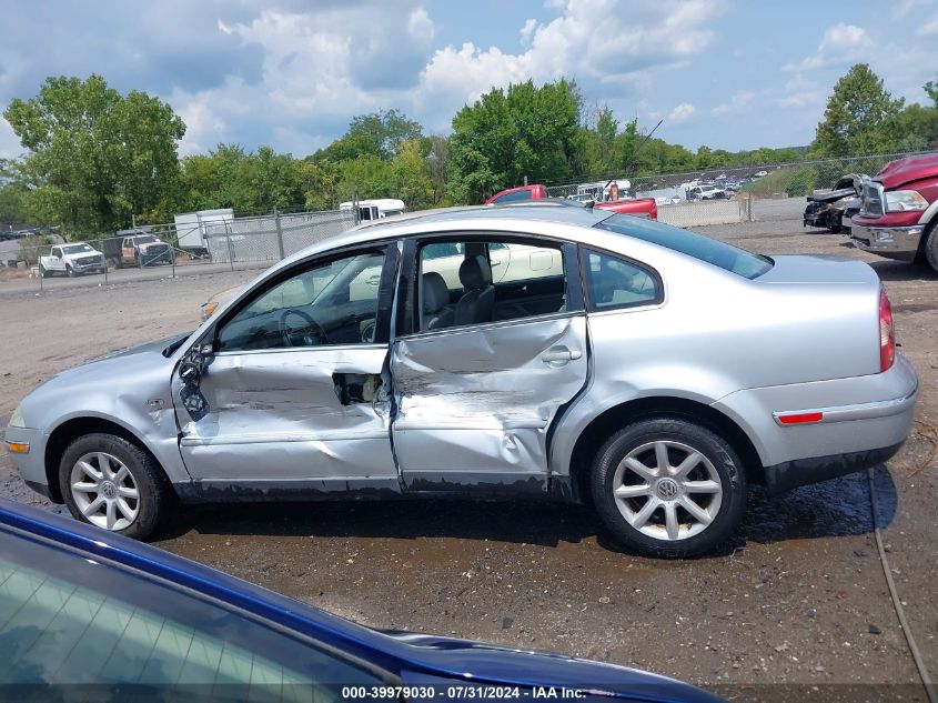 2004 Volkswagen Passat Gls VIN: WVWPD63B24P150028 Lot: 39979030