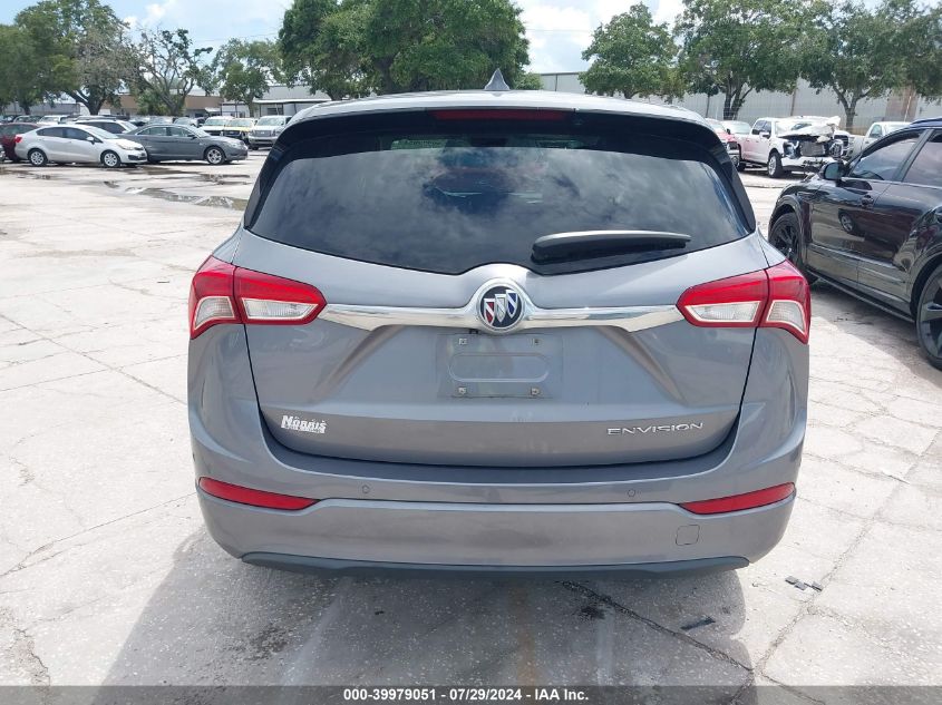 2020 Buick Envision Fwd Preferred VIN: LRBFXBSAXLD136736 Lot: 39979051