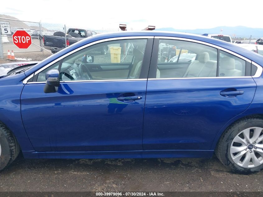 2016 Subaru Legacy 2.5I Premium VIN: 4S3BNAF62G3042867 Lot: 39979096