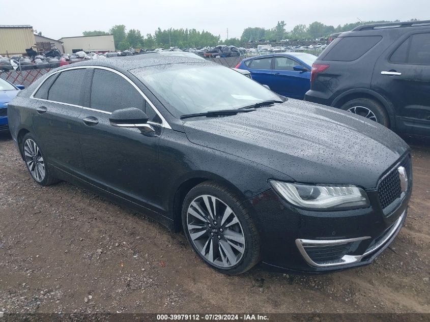 3LN6L5D95HR664275 | 2017 LINCOLN MKZ