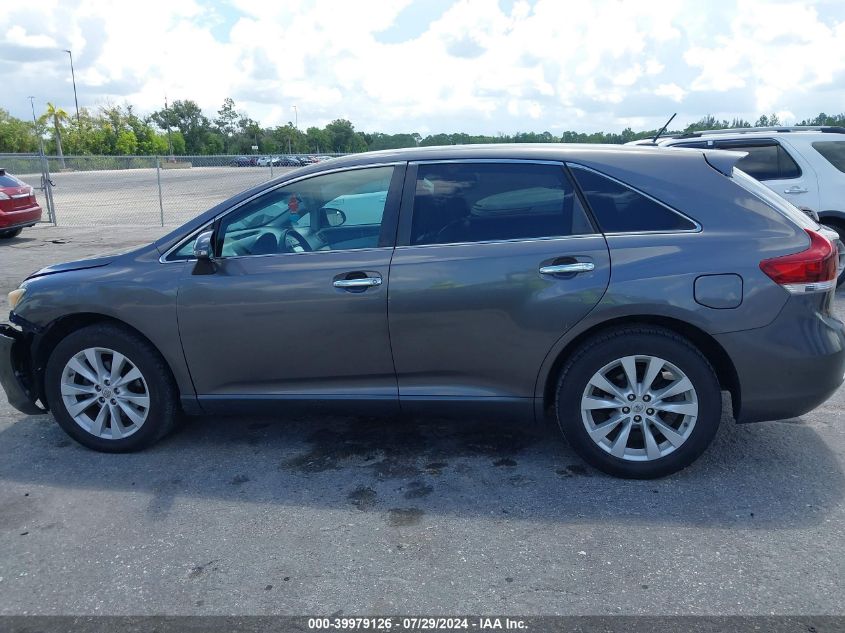 2014 Toyota Venza Le VIN: 4T3ZA3BB0EU083565 Lot: 39979126