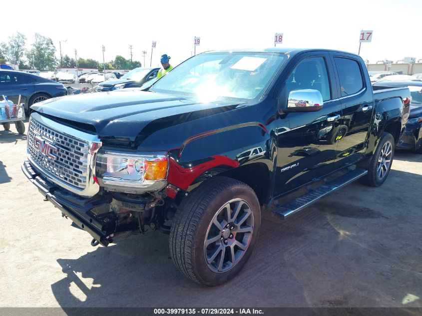 2019 GMC Canyon Denali VIN: 1GTG6EEN3K1196494 Lot: 39979135