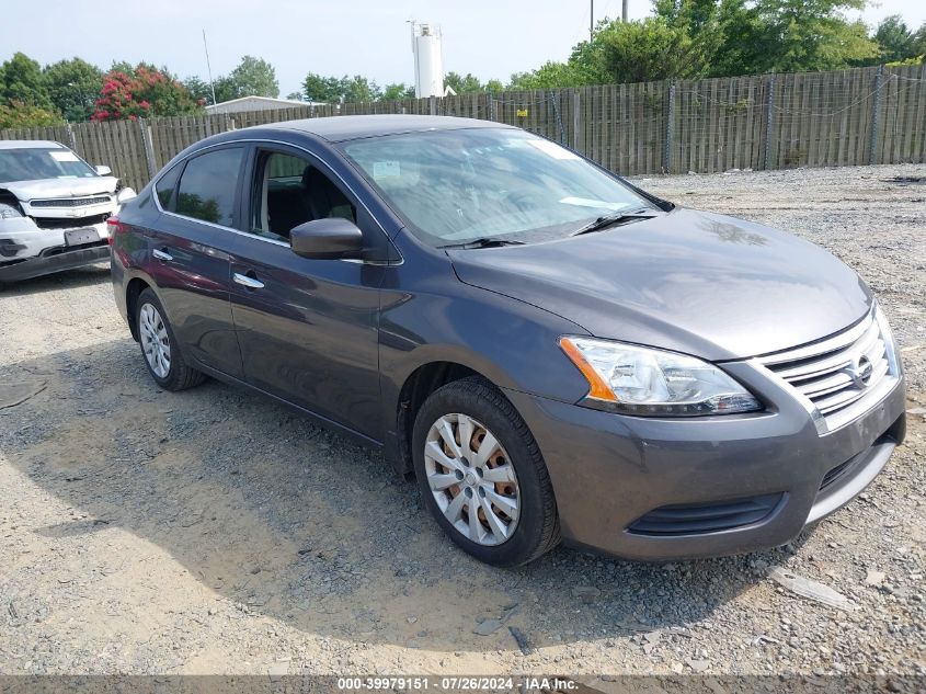 3N1AB7AP6DL767088 | 2013 NISSAN SENTRA