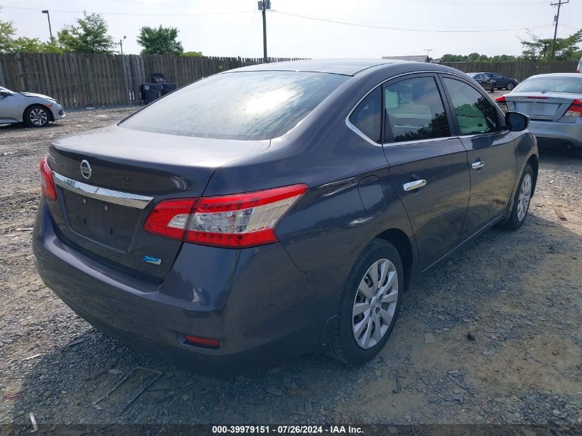 3N1AB7AP6DL767088 | 2013 NISSAN SENTRA