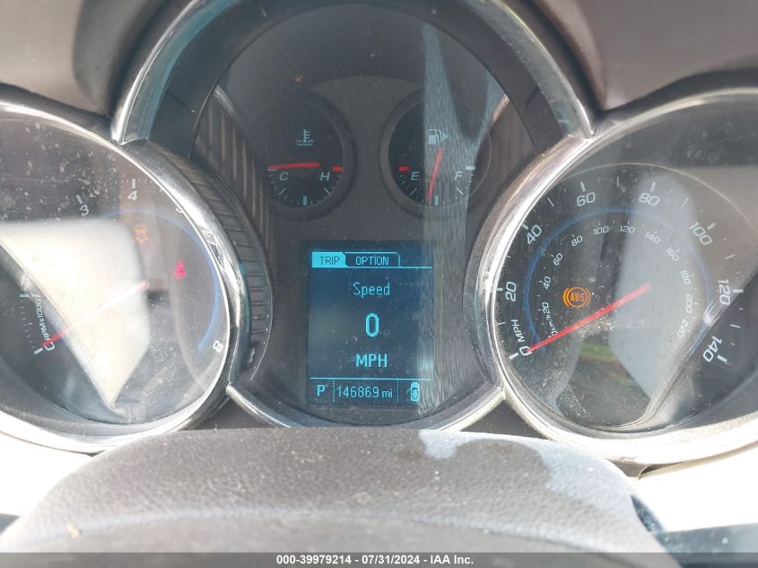 2014 Chevrolet Cruze Ltz VIN: 1G1PG5SB9E7332595 Lot: 39979214