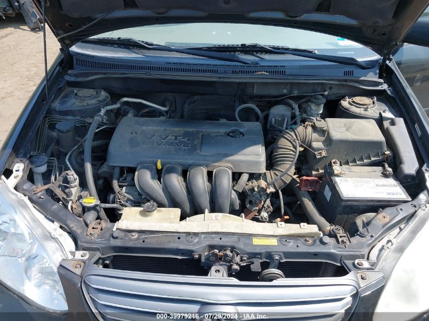 2004 Toyota Corolla Le VIN: 2T1BR38EX4C304609 Lot: 39979216