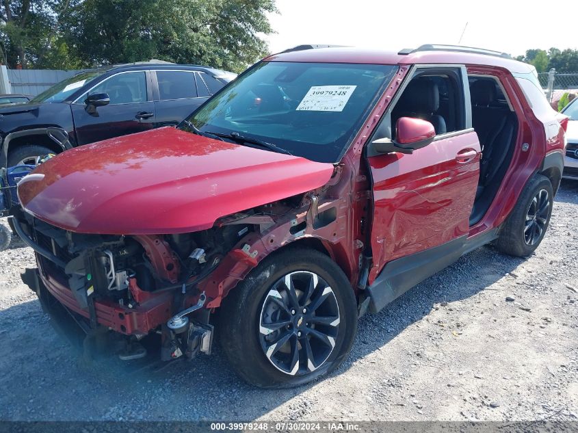 2021 Chevrolet Trailblazer Fwd Lt VIN: KL79MPS24MB034405 Lot: 39979248