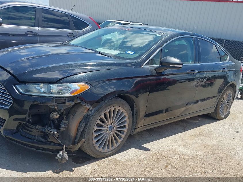 2013 Ford Fusion Titanium VIN: 3FA6P0K99DR268445 Lot: 39979262