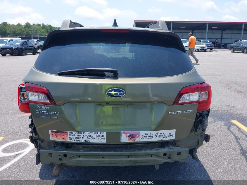 2018 Subaru Outback 2.5I Premium VIN: 4S4BSAFCXJ3343517 Lot: 39979291