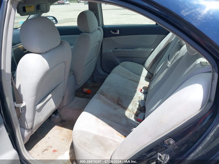 2008 Hyundai Sonata Limited V6/Se V6 VIN: 5NPEU46F98H339979 Lot: 39979297