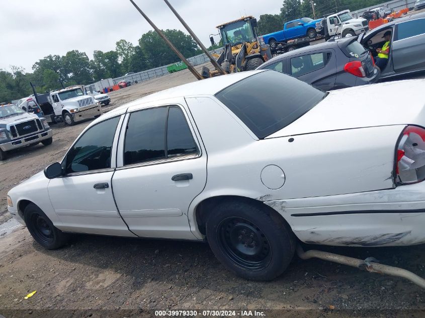 2FAFP71W2XX198227 1999 Ford Crown Victoria Police Interceptor