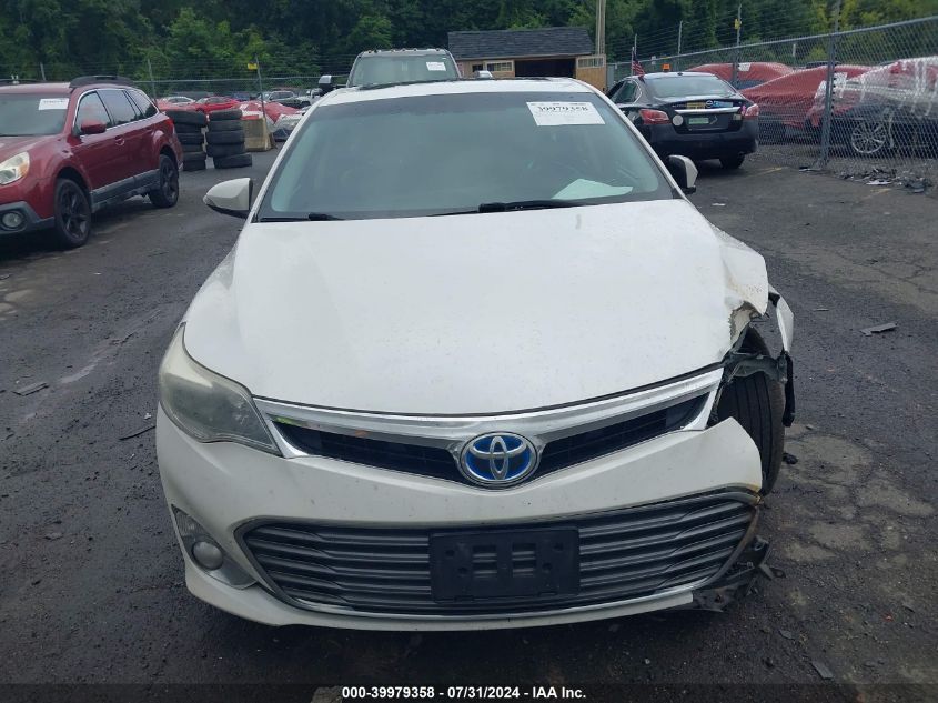 2014 Toyota Avalon Hybrid/Prem/Tour/Ltd VIN: 4T1BD1EB4EU032698 Lot: 39979358