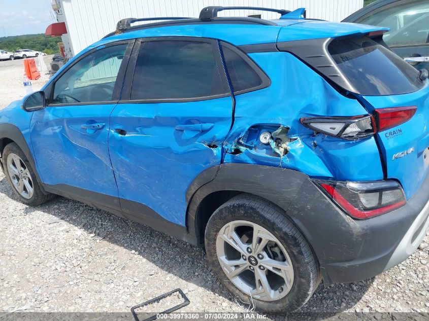 2022 Hyundai Kona Sel VIN: KM8K62AB6NU887716 Lot: 39979360