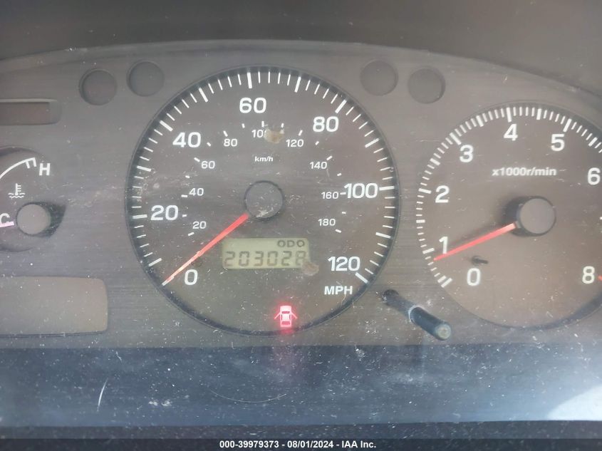 1998 Subaru Impreza L VIN: JF1GF435XWH812286 Lot: 39979373