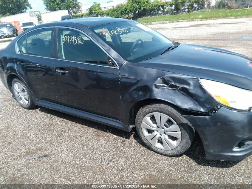 2012 Subaru Legacy 2.5I VIN: 4S3BMCA69C3037200 Lot: 39979386