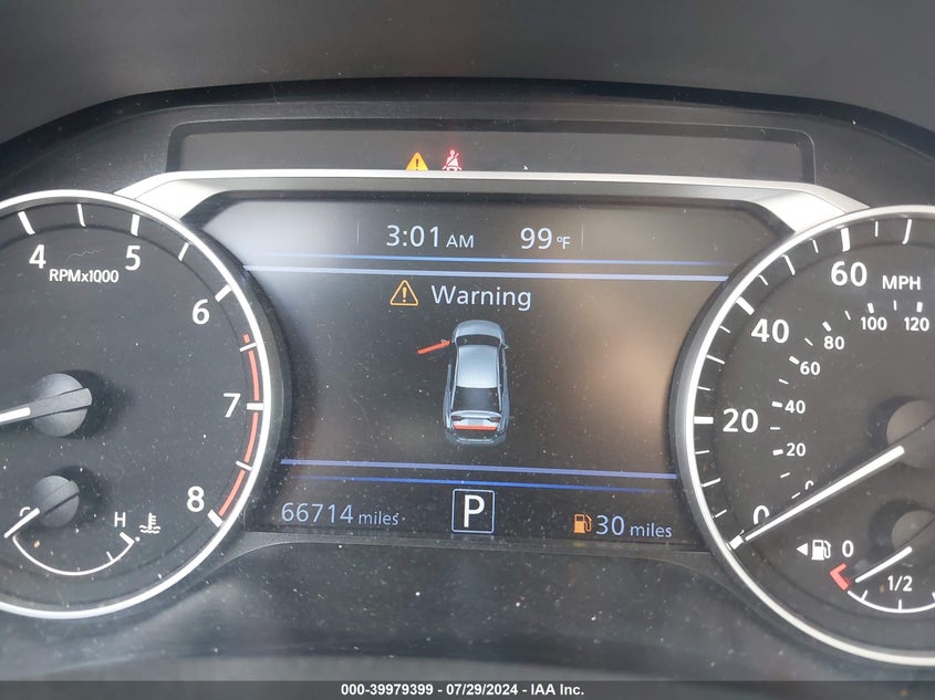 2022 Nissan Altima Sv Fwd VIN: 1N4BL4DV3NN333838 Lot: 39979399