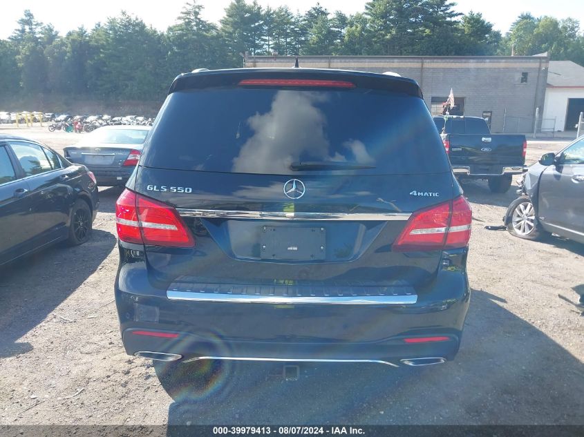 2017 Mercedes-Benz Gls 550 4Matic VIN: 4JGDF7DE1HA966213 Lot: 39979413