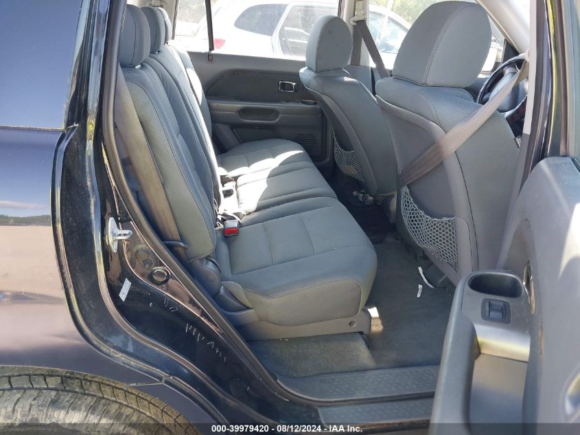 2006 Honda Pilot Lx VIN: 2HKYF181X6H521470 Lot: 39979420